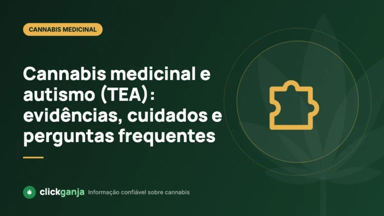 Cannabis medicinal e autismo (TEA): evidências, cuidados e perguntas frequentes