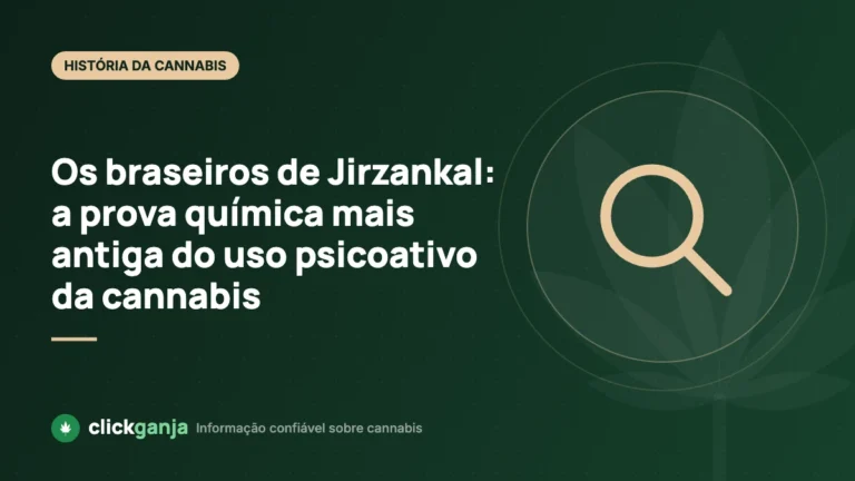 Os braseiros de Jirzankal: a prova química mais antiga do uso psicoativo da cannabis