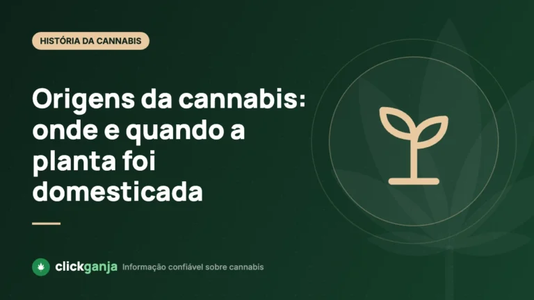 Origens da cannabis: onde e quando a planta foi domesticada