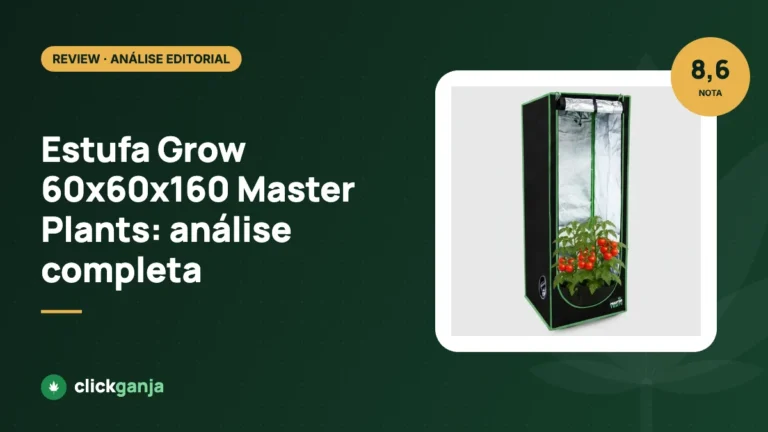 Review: Estufa Grow 60x60x160 Master Plants vale a pena?